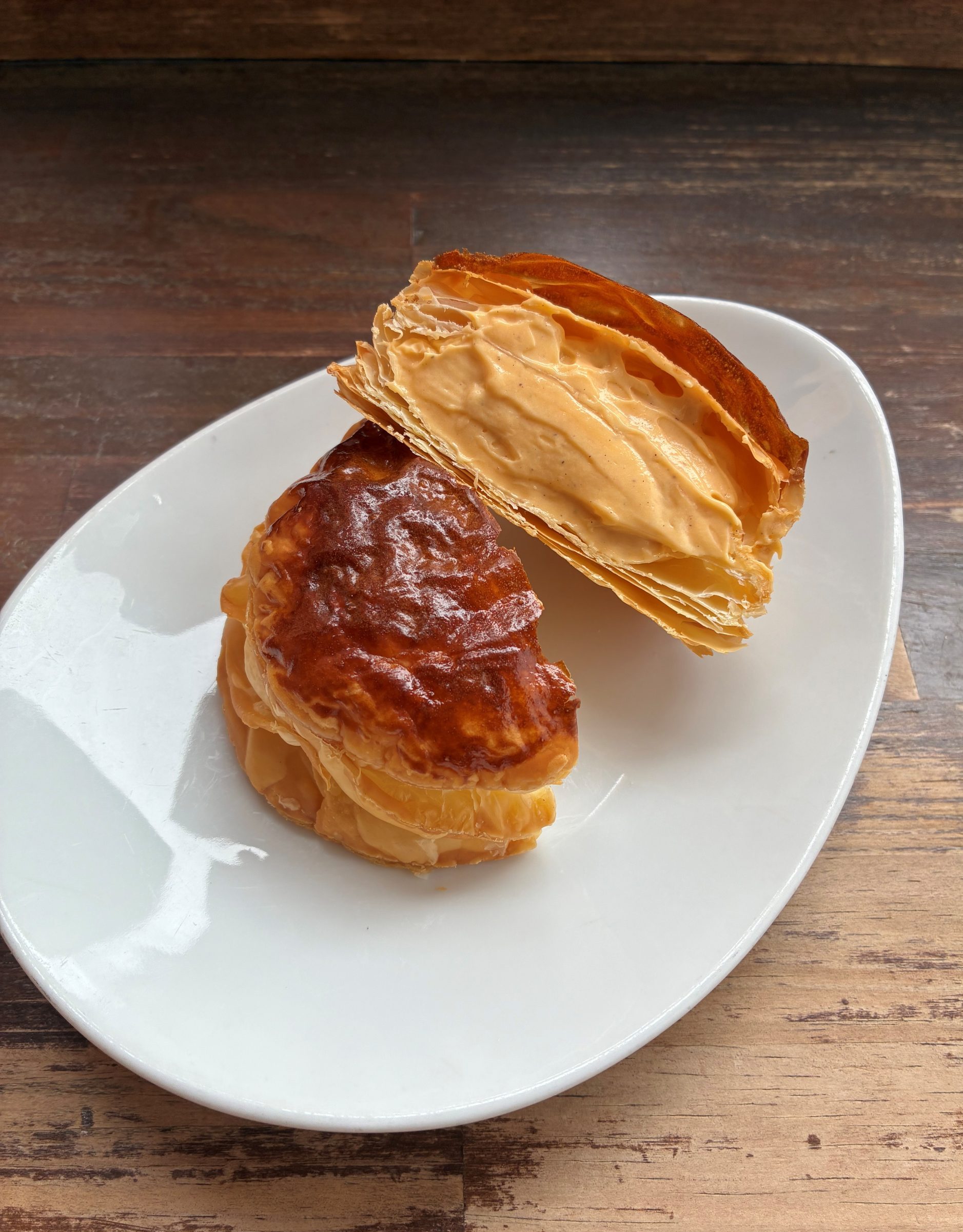 まぁ～るいカスタードパイ